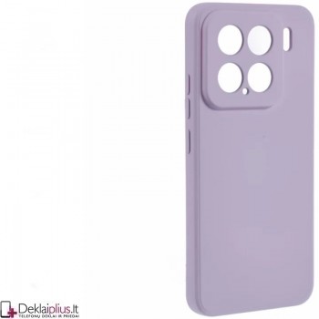 Liquid Air guminis šviesiai violetinis dėklas - su kameros apsauga (Xiaomi 15) Liquid Air guminis šviesiai violetinis dėklas - su kameros apsauga (Xiaomi 15)